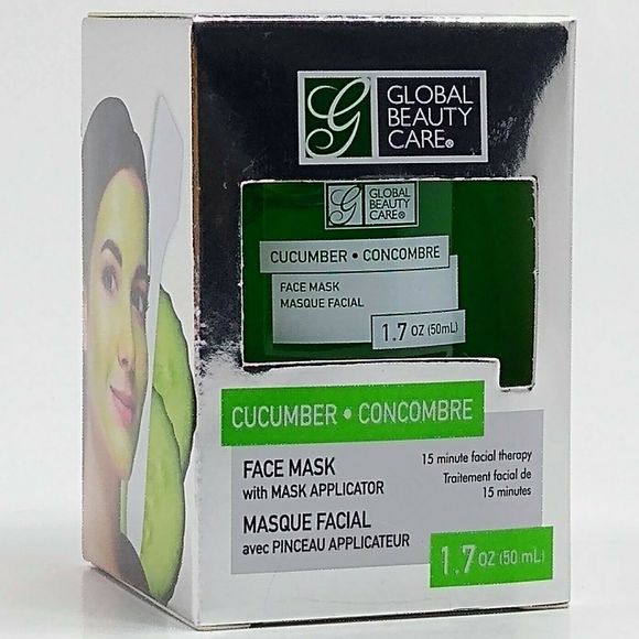 Premium Cucumber Gel Face Mask - Set of 2 X 1.7oz - Picture 4 of 4